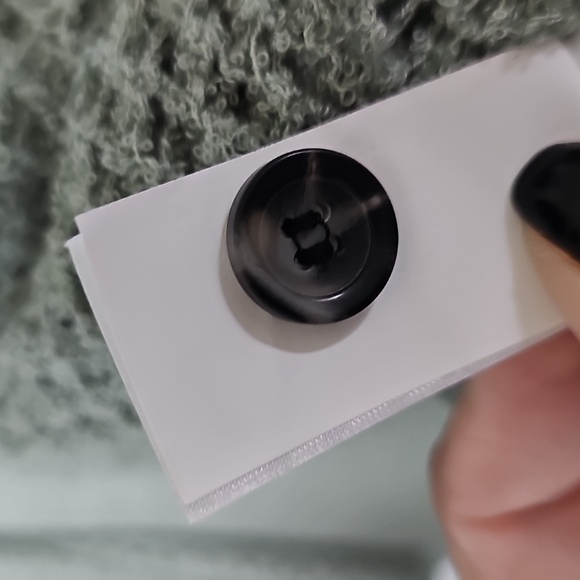 Zara Light Green Open Knit Button Front Boho Cardigan Sweater Top NWT Large - Picture 8 of 12